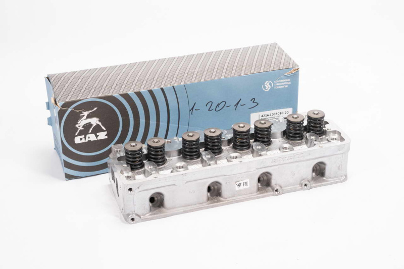 Головка блока цилиндров УМЗ-4216 Евро-3, 4 с ГБО ГАЗ Оригинал