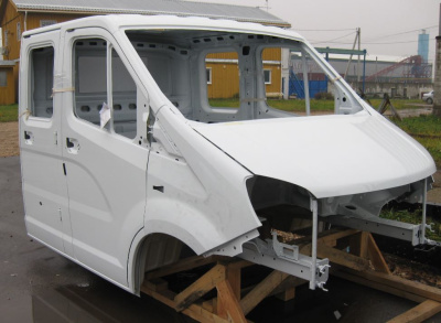 Кабина ГАЗ-A22R32 NEXT Дуэт в сборе