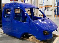 Кабина ГАЗ-330230  Дуэт цвет синий