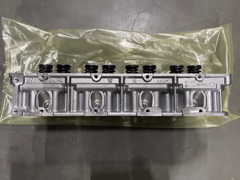 Головка блока цилиндров УМЗ-А305 EvoTech с чугунным блоком под ГБО ГАЗ Оригинал