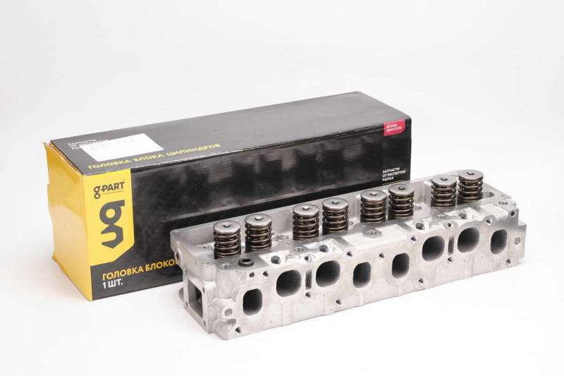 Головка блока цилиндров дв. УМЗ-A274 EvoTech 2.7 с ГБО, в сборе с клапанами G-PART А274.1003010-20