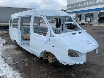 Кузов 3221 в металле Белый