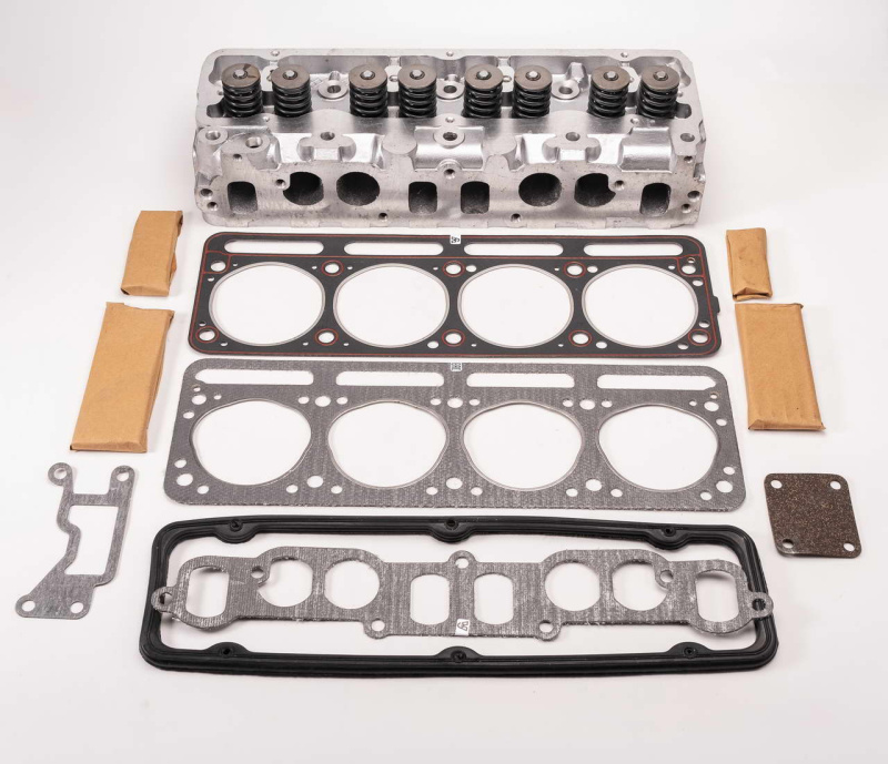 Головка блока цилиндров УМЗ-4215-10 ГАЗель, УМЗ-4178, 4218 УАЗ с клапанами, крепежом и прокладкой АИ