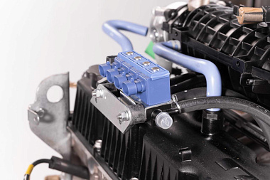 Двигатель (авт. ГАЗель-Next, УМЗ-A2755-30 EvoTech Евро-5) с ГБО с муфтой повыш.надежности с генерато