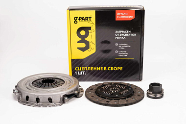 Сцепление в сборе для а/м ГАЗель (ДВС УМЗ, А274 Evotech 2.7) G-PART 3000950069